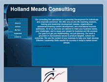 Tablet Screenshot of hollandmeads.com